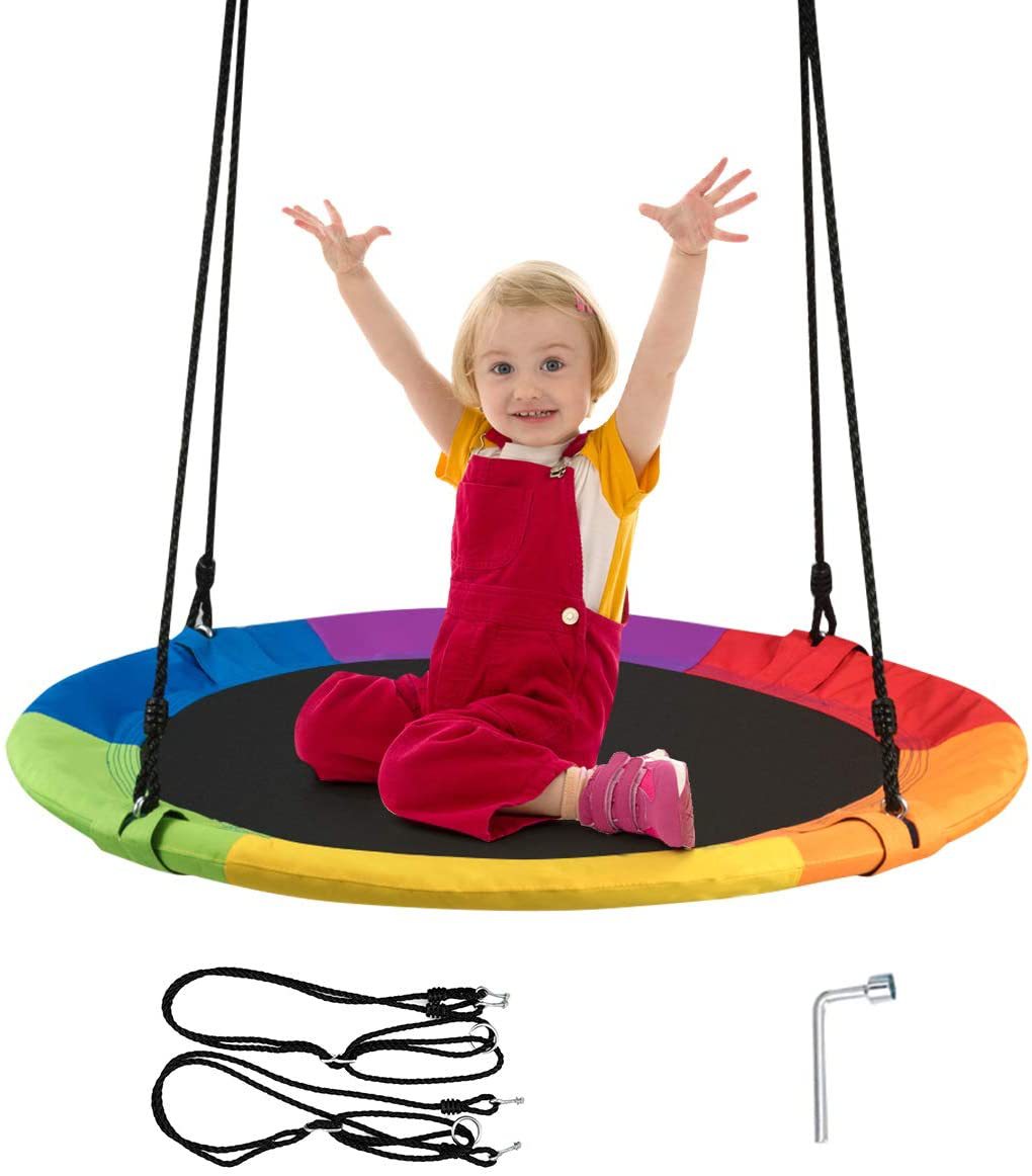 Six-Color Oxford Cloth Swing Hammock for Children - Indoor and Outdoor Fun