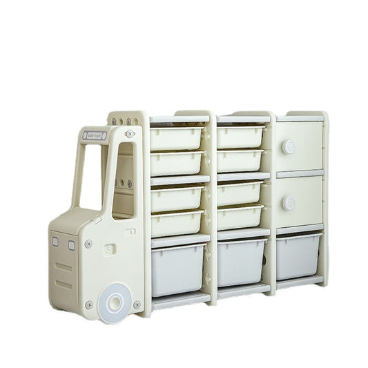 Organizer Large Capacity Bookshelf - A Charming Baby Storage Cabinet