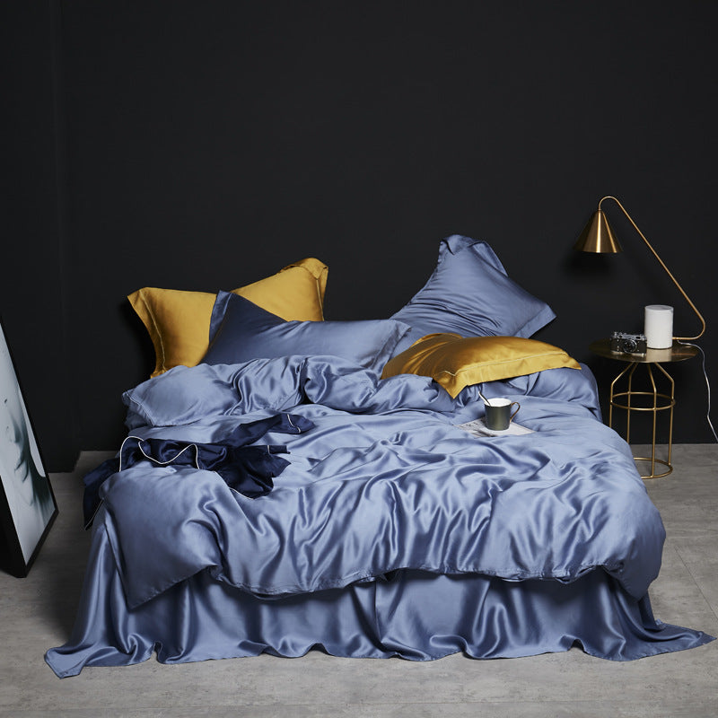 Luxurious Silk Duvet Cover Set