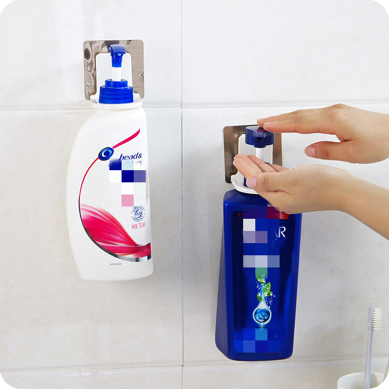 Perforated Shower Gel Bottle Hanger - Streamlined Bathroom Organization