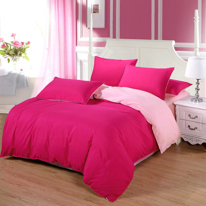 Premium Polyester Bed Sheet and Duvet Cover Set