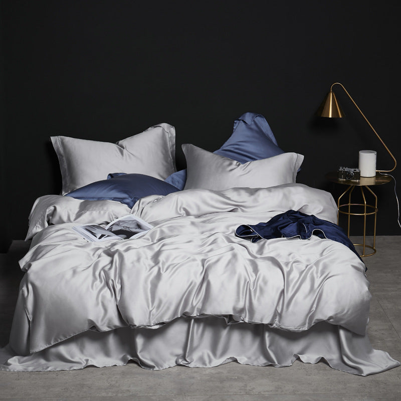 Luxurious Silk Duvet Cover Set