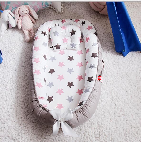 Baby Removable & Washable Portable Crib