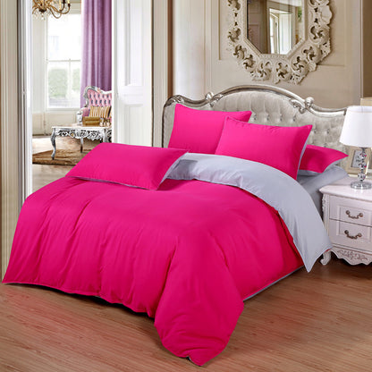 Premium Polyester Bed Sheet and Duvet Cover Set