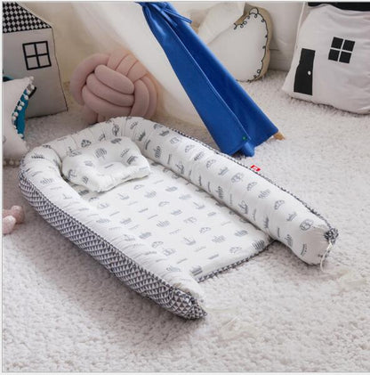 Baby Removable & Washable Portable Crib