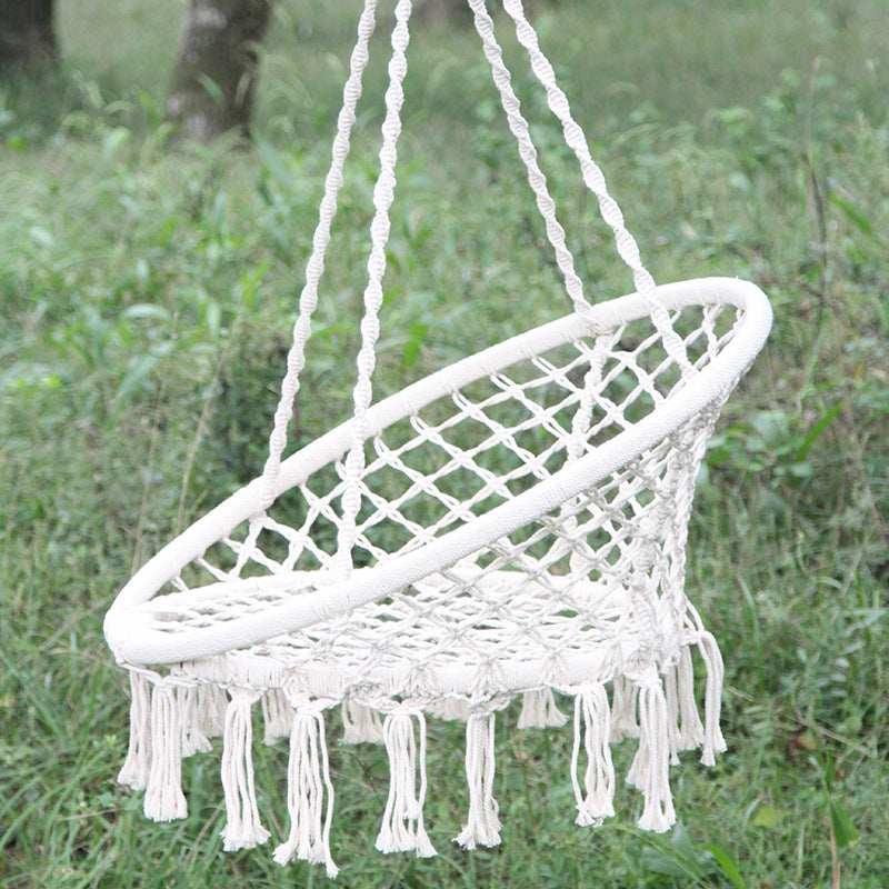 Relax in Style with the Nordic Round Hammock Hanging Chair