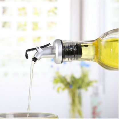 Versatile Olive Oil Bottle Sprayer and Liquor Dispenser Spout