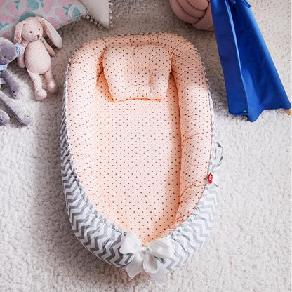 Baby Removable & Washable Portable Crib