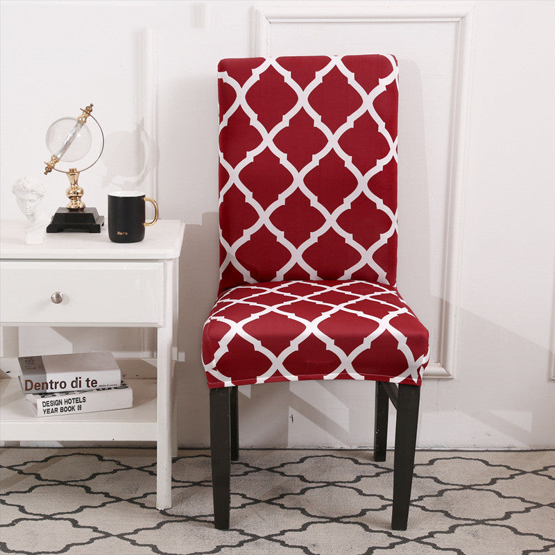 Elastic Home Chair Cover - Stylish Protection for Dining Chairs