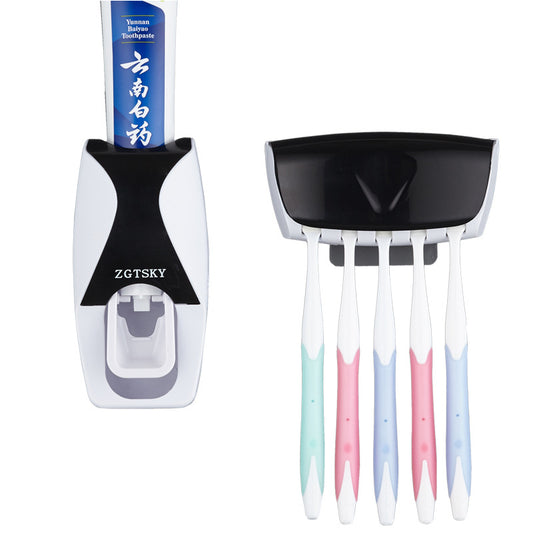 Hassle-Free Toothbrush and Toothpaste Holder with Suction Mount