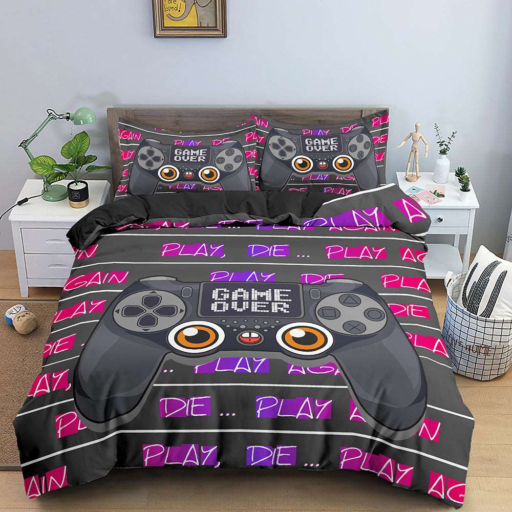 Creative New Gamepad Bedding Set - Queen Size Duvet Cover Set