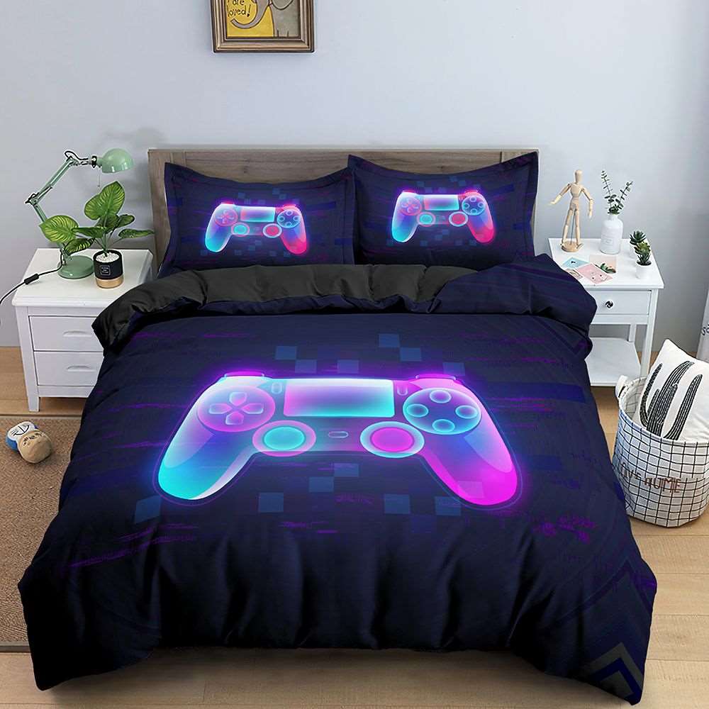 Creative New Gamepad Bedding Set - Queen Size Duvet Cover Set