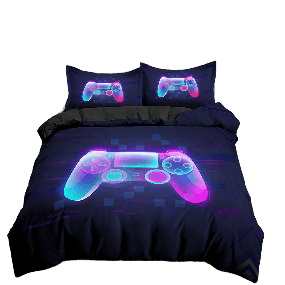 Creative New Gamepad Bedding Set - Queen Size Duvet Cover Set