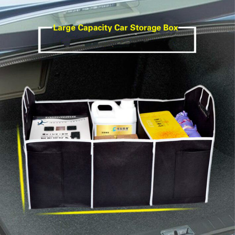 Non-Woven Storage Box Car Organizer - 45L Capacity