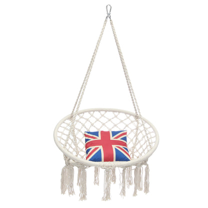 Relax in Style with the Nordic Round Hammock Hanging Chair