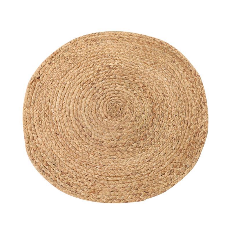 Natural Rattan Round Carpet - Elevate Your Living Spaces