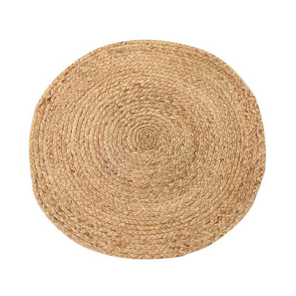 Natural Rattan Round Carpet - Elevate Your Living Spaces