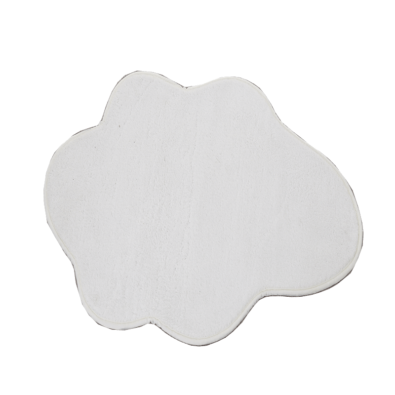 Cute White Cloud Floor Mat - Cozy and Stylish Addition to Your Home