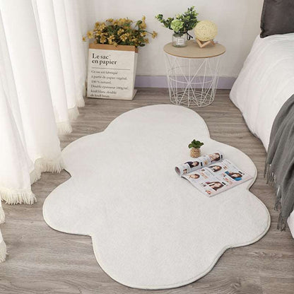 Cute White Cloud Floor Mat - Cozy and Stylish Addition to Your Home