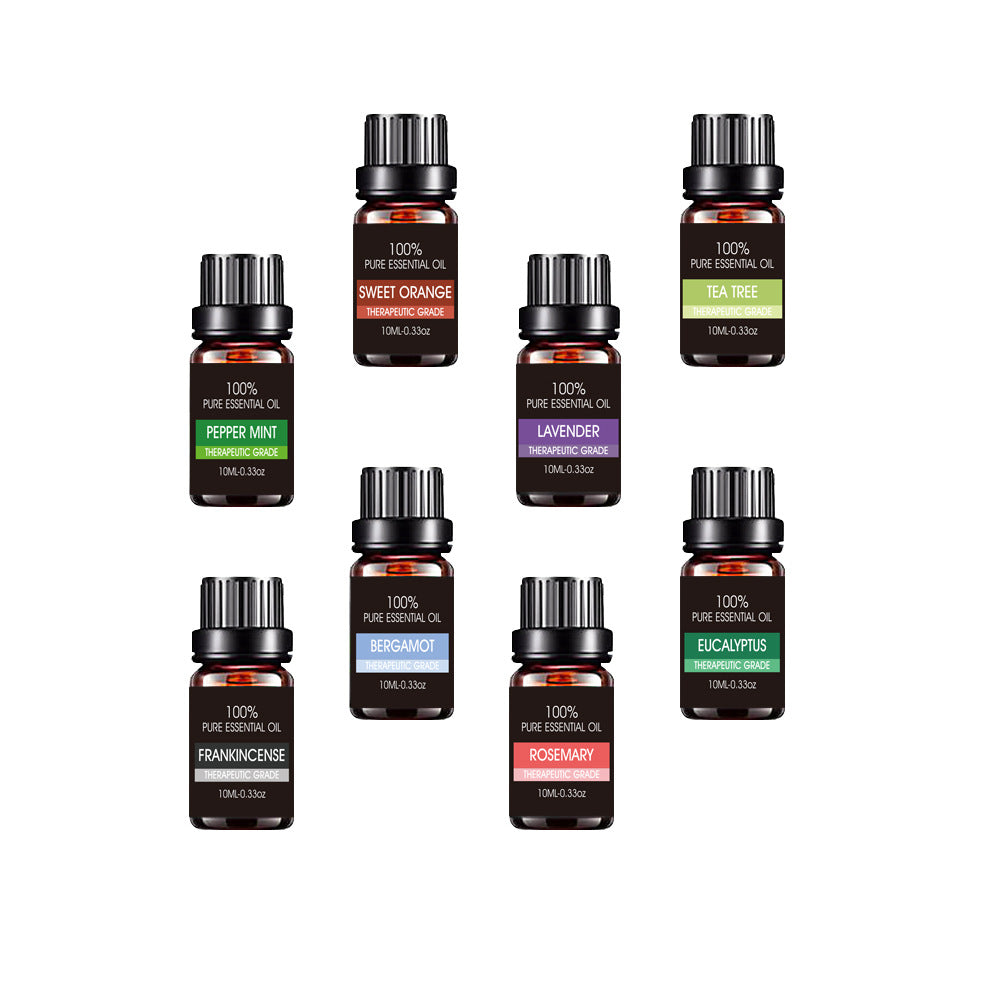 Organic Essential Oils Set - Top-Selling Aromatherapy Gift Kit