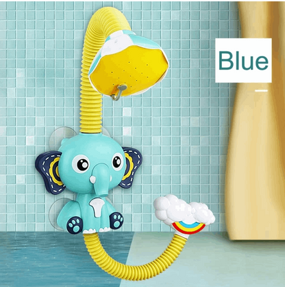 Baby Elephant Faucet Shower Bath Toy - Fun Water Playtime for Kids!