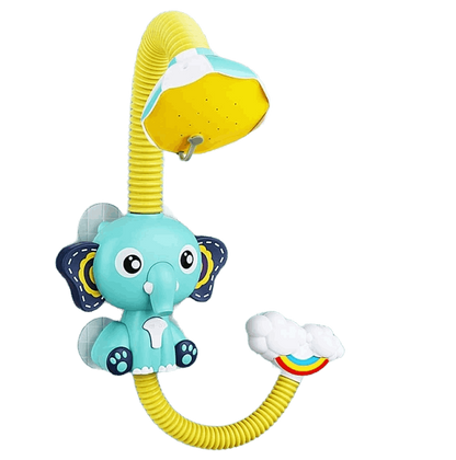 Baby Elephant Faucet Shower Bath Toy - Fun Water Playtime for Kids!