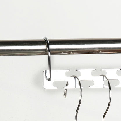 Stainless Steel Half-Ring Multifunctional Clothes Hanger - Maximize Your Closet Space!