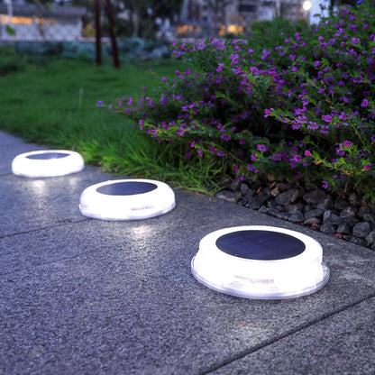 SolarGlow 12-LED Outdoor Lawn Lamp