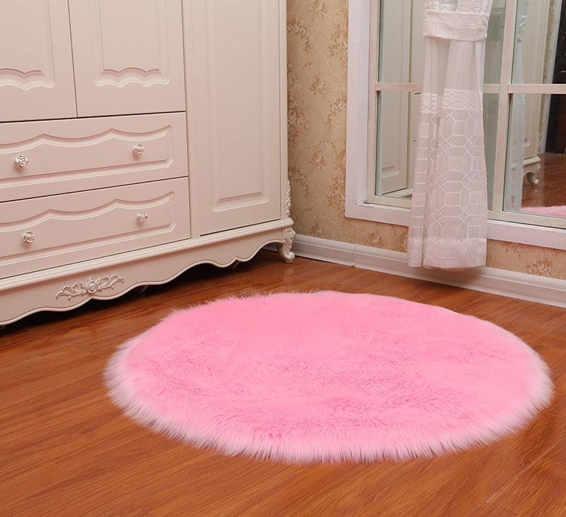 Luxurious Faux Sheepskin Fur Area Rug