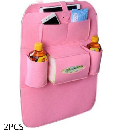 Multi-Purpose Auto Seat Organizer Bag - Wool Felt