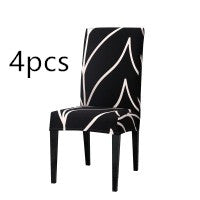 Elastic Home Chair Cover - Stylish Protection for Dining Chairs