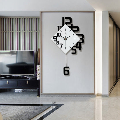 Personalized Digital Clock - Creative Wooden Wall Clock