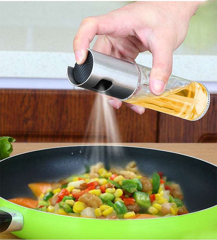 BBQ Oil and Vinegar Spray Bottle - Healthier Cooking Made Easy