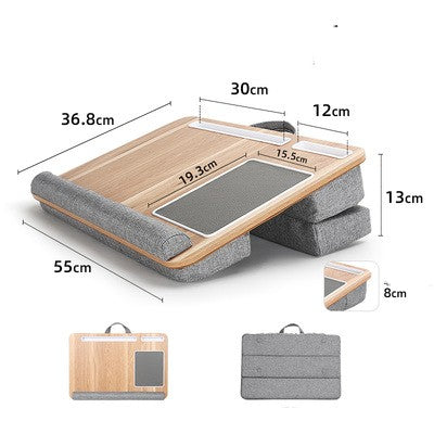 Adjustable Solid Wood Lap Desk