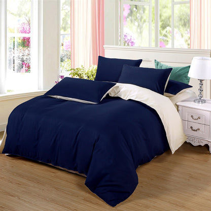 Premium Polyester Bed Sheet and Duvet Cover Set