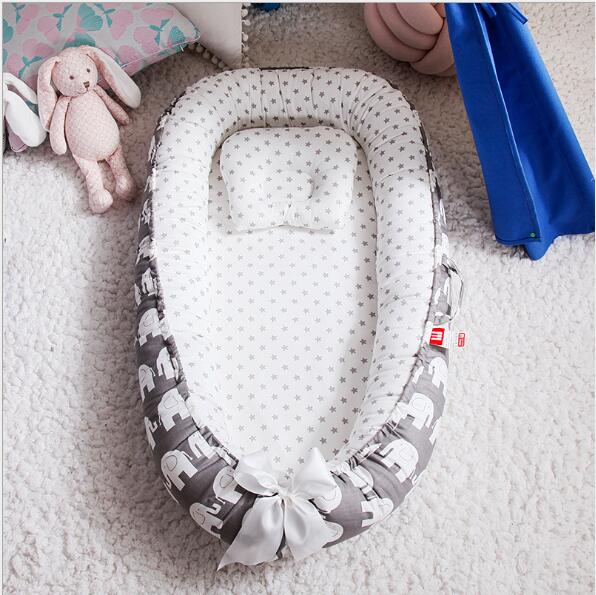 Baby Removable & Washable Portable Crib