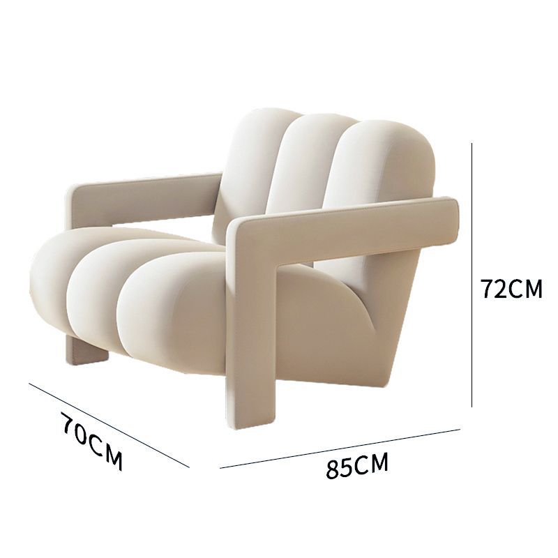 Simple Fabric Single Chair for Your Elegant Living Room