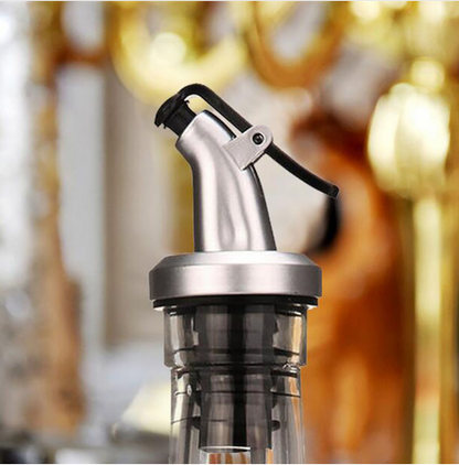 Versatile Olive Oil Bottle Sprayer and Liquor Dispenser Spout