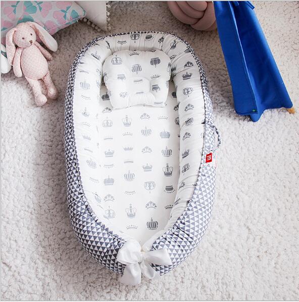 Baby Removable & Washable Portable Crib