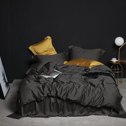 Luxurious Silk Duvet Cover Set