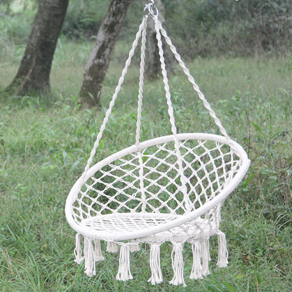 Relax in Style with the Nordic Round Hammock Hanging Chair