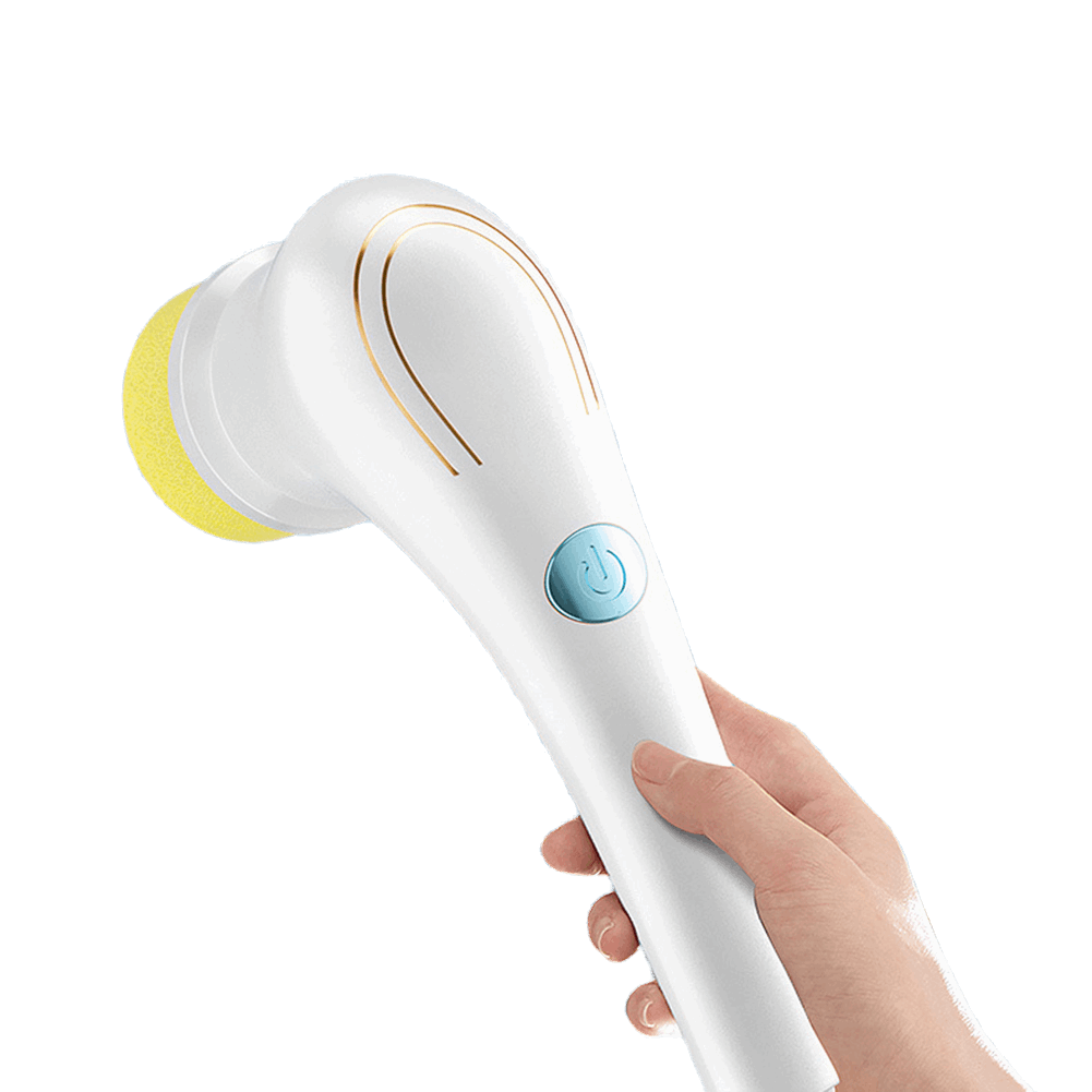 Electric Handheld Cleaning Brush Set - Household Cleaning Companion