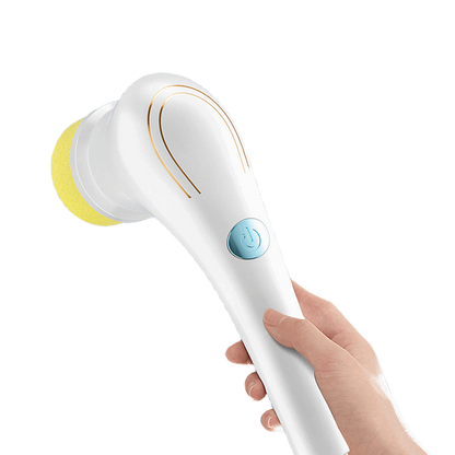 Electric Handheld Cleaning Brush Set - Household Cleaning Companion