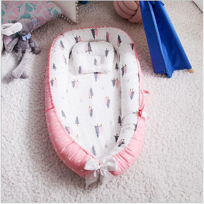 Baby Removable & Washable Portable Crib