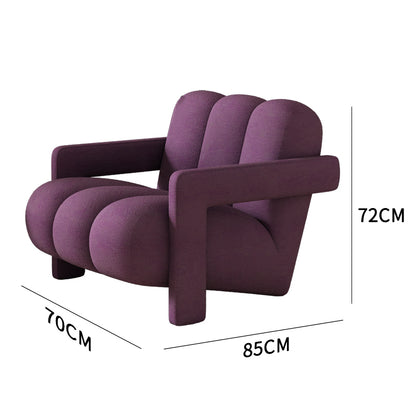 Modern Cloth Art Single Chair - Elevate Your Simple and Stylish Living Room