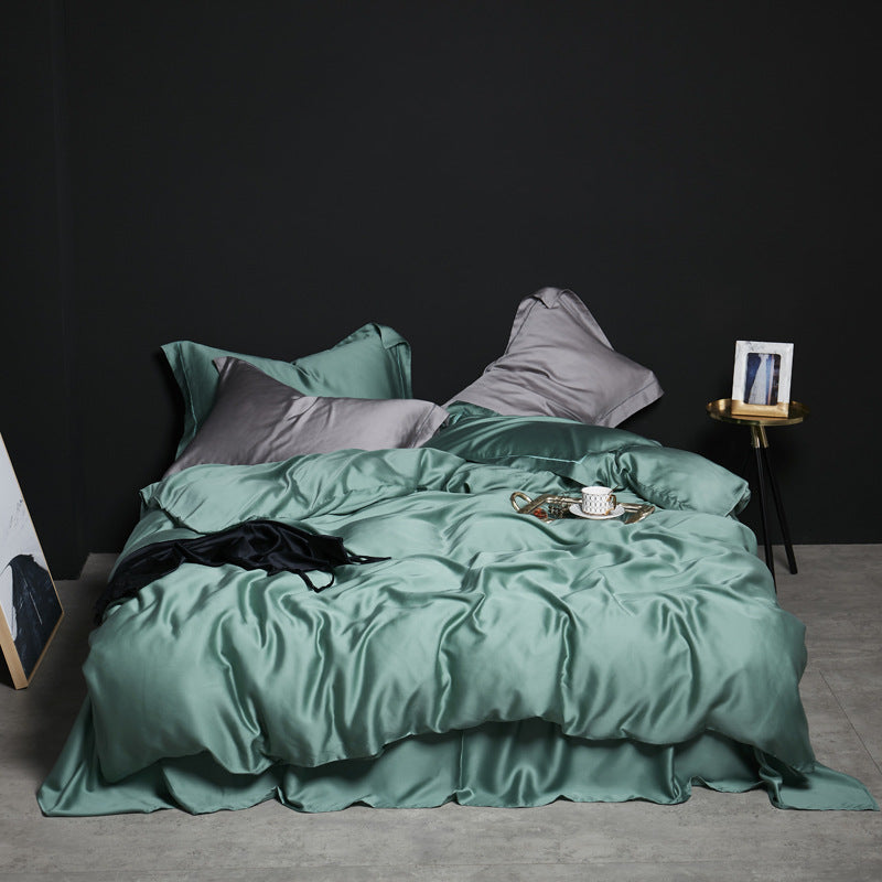 Luxurious Silk Duvet Cover Set