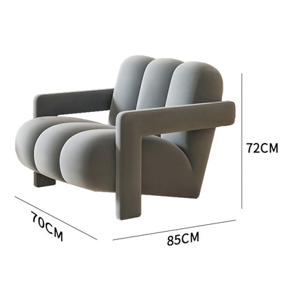 Modern Cloth Art Single Chair - Elevate Your Simple and Stylish Living Room