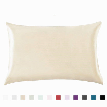 Satin Solid Color Pillowcase - Elevate Your Sleep Comfort