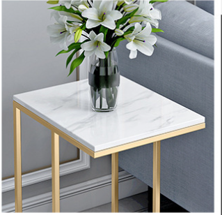 Modern Marble Small Coffee Table for Home Living Rooms - Elegance and Versatility