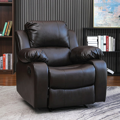 European Single Recliner Lounge Chair - Luxurious Living Room Relaxation"